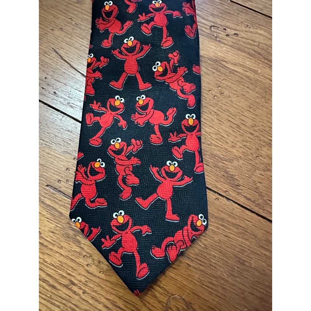 sesame street men's tie with elmo‎